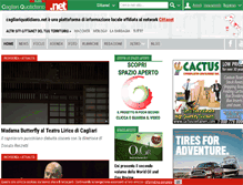 Tablet Screenshot of cagliariquotidiano.net